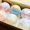 手作りバスボム　入浴剤　6個入ギフトBOX